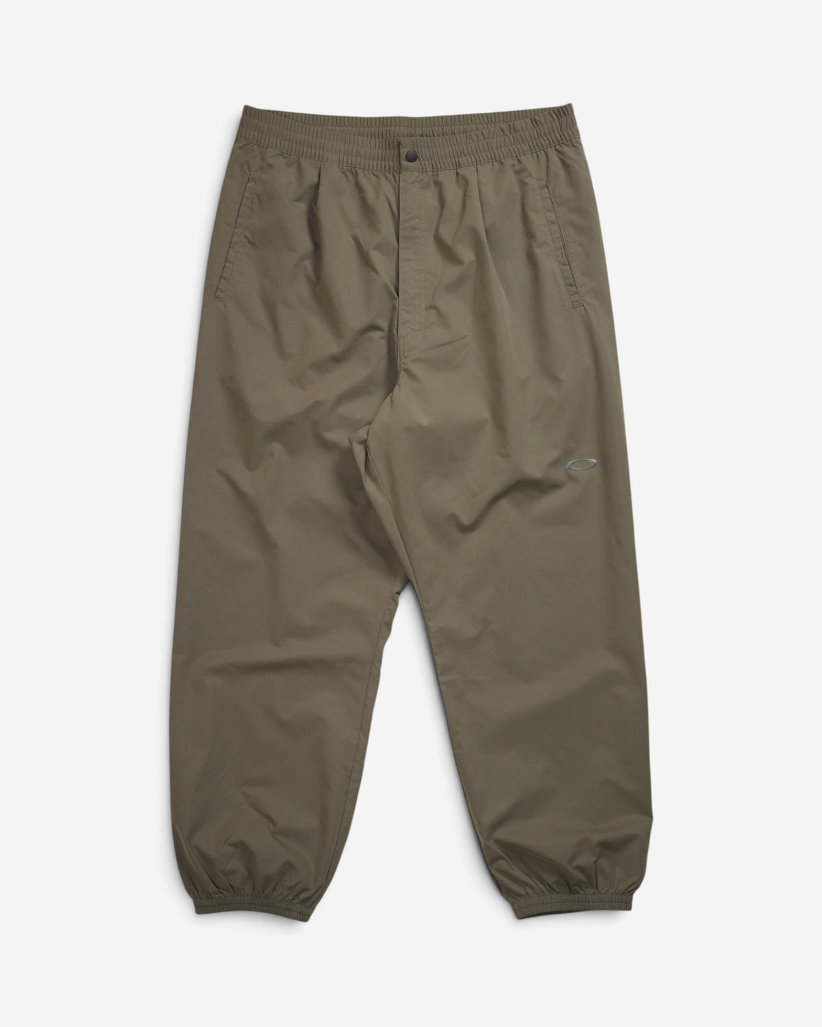 Чоловічі спортивні штани Oakley FGL Divisional Pants 1.7 кольору Coyote з еластичними манжетами та прогумованим логотипом на стегні.